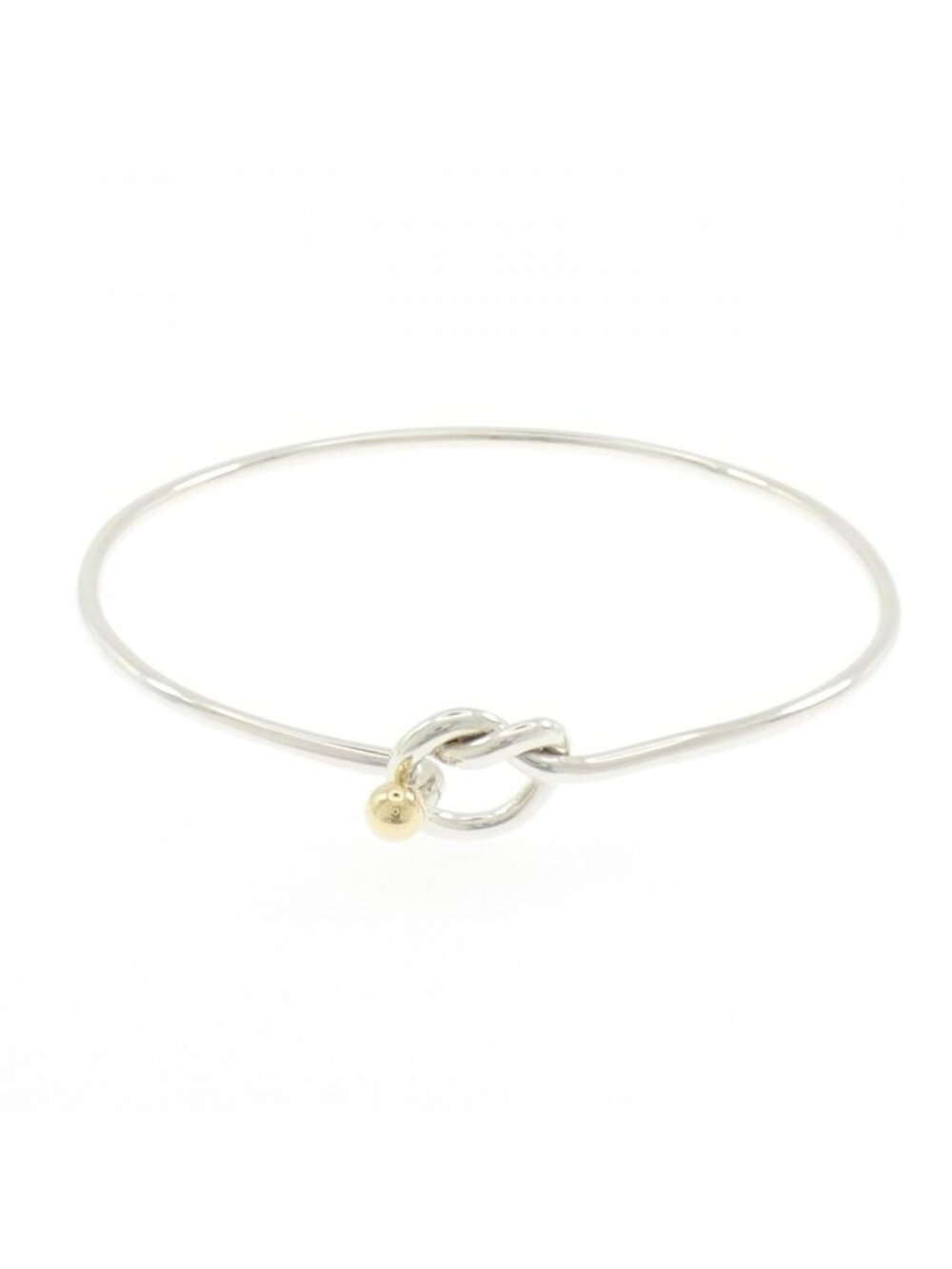 Tiffany & Co Vintage Flat Wire Hook Eye Bangle Bracelet
